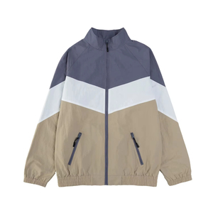 Customized Design Perfect Cutting Low Price New Arrived Private Label Trending Fashionable <b>Canvas</b> Stand Collar Coaching <b>Jackets</b> - Product Image 1