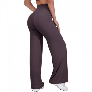 Leggings de sport pour femmes sans couture avant, coupe droite, taille haute, matière douce, pour gym et yoga, 29"/ 31.5"/ 33"/ 35" - Product Image 1