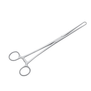 Forceps utérins de Schroeder en acier inoxydable, instrument chirurgical gynécologique manuel, outil médical réutilisable de haute qualité - Product Image 1
