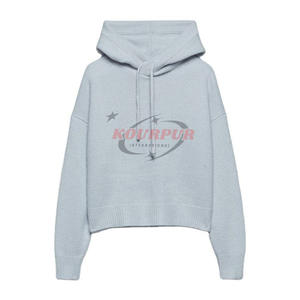 Sweat à capuche pour femme en coton 100% tendance et élégant en différentes couleurs à prix raisonnable - Product Image 5