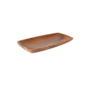Grand plateau rectangulaire en bois de qualité supérieure pour cuisine polyvalente Petit-déjeuner au lit Thé Café Snacks et nourriture - Product Image 1