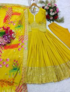 ชุดออกแบบ cinon กับ dupatta pent - Product Image 6