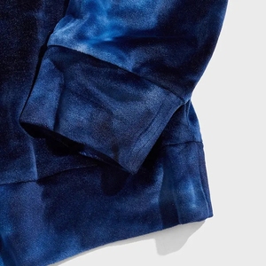 Sweats à capuche en velours pour hommes à prix bon marché dernier sweat à capuche pour homme coupe-vent anti-rétrécissement avec logo de couleur personnalisé - Product Image 6