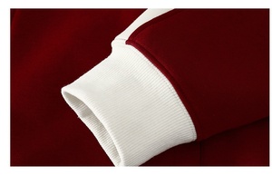 Veste à double fermeture éclair personnalisée pour hommes avec sweat à capuche blocage élevé XS-5XL lourd grande taille sweat à capuche zippé unisexe expédition DDP - Product Image 3