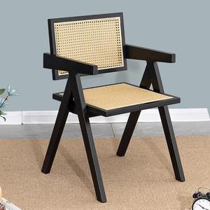 Chaise de salle à manger en bois certifiée BIFMA avec pieds en métal doré, design moderne, sièges de restaurant de qualité commerciale, conformité CAL117 - Product Image 4