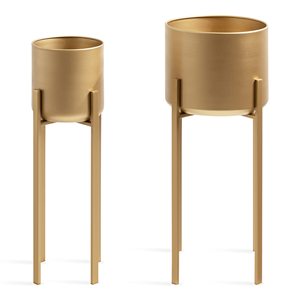 Jardinière de haute qualité à prix raisonnable pour fleurs et plantes, idéale pour les hôtels et la décoration intérieure, avec logos personnalisés. - Product Image 1