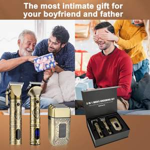 Tondeuse Électrique Professionnelle de Haute Qualité pour Barbiers – Kit de Coupe de Cheveux avec Lame en Acier Inoxydable, Batterie et Étanchéité IPX7 pour la Coiffure et la Barbe - Product Image 4