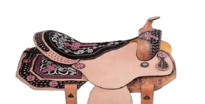 ชุดนักแข่งม้าหนังแท้คุณภาพพรีเมี่ยมอานม้าแบบตะวันตกและอังกฤษสำหรับขี่ม้า - Product Image 5