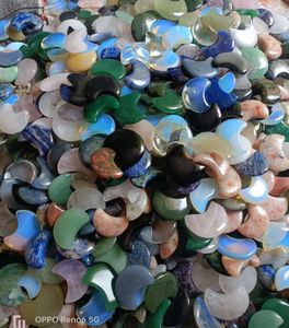 เครื่องรางคริสตัลรูปพระจันทร์เสี้ยวอัญมณีธรรมชาติผลิตใหม่มาสค็อตเพื่อการตกแต่งในเชิงบวกพลังงานที่สมบูรณ์แบบทางวิญญาณ - Product Image 6