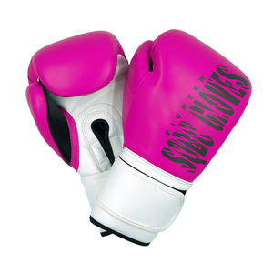 Gants de boxe de combat en cuir PU du Pakistan Logo personnalisé Gants de boxe MMA et de poinçonnage - Product Image 3