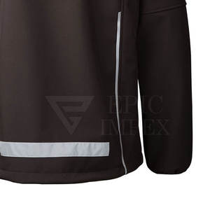 Veste Softshell d'extérieur pour hommes imperméable coupe-vent randonnée voyage porter tissu chaud léger - Product Image 4