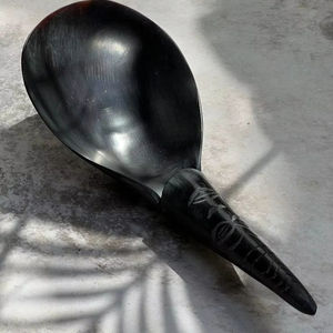 Cuillères en os de corne de Style ange faites à la main à forte demande Ustensiles de cuisine décontractés Vente chaude pour l'hôtel à la maison par l'artisanat en croissant - Product Image 1