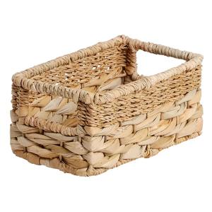 Panier de rangement rectangulaire en jacinthe d'eau, panier de rangement fait à la main, vente en gros, écologique, fabriqué au Vietnam - Product Image 2