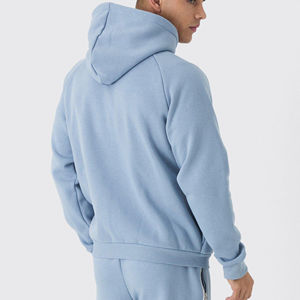 Sudadera con Capucha Extra Grande, 100% Algodón, Forro Polar Grueso, Unisex, Ribete en Contraste, Sudadera de Invierno con Logotipo Personalizado para Hombre - Product Image 4