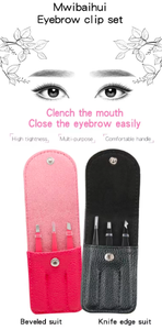 ชุดแหนบถอนคิ้วและขนตาสแตนเลสแบบสั่งทำ - Product Image 5