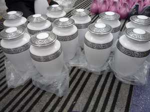 Suministro OEM, venta a granel, diseño moderno, material de aluminio, colección de cenizas, urnas de cremación a la venta - Product Image 3