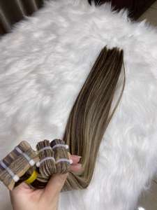 Extensiones de Cabello Remy Vietnamitas de Alta Calidad, con Cinta Adhesiva, Color Natural, Cabello Humano Liso 100%, Todas las Longitudes - Product Image 4