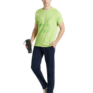 เสื้อยืดฟิตเนสเปิดไหล่ไหล่สำหรับผู้ชายเสื้อยืดคอตตอนแบบโอเวอร์ไซส์สำหรับผู้ชาย - Product Image 4