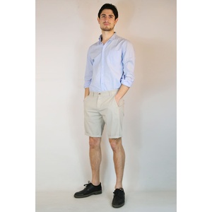 Bermuda Voyage Micropunt High Street Style 100% Short en coton Taille XS Longueur au genou Polyester tissé avec logos brodés - Product Image 2