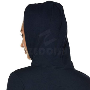 Sweat à capuche tricoté pour femme, tendance hiver, décontracté, pour l'extérieur, avec logo personnalisé sur le devant, designs sur mesure, polyester/coton, séchage rapide - Product Image 5