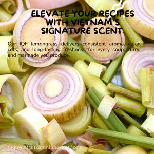 ตะไคร้หอมแช่แข็งจากเวียดนาม แบบทั้งต้น หั่นเป็นชิ้น และสับละเอียด สำหรับการผลิตอาหาร บรรจุภัณฑ์แบบขายส่ง - Product Image 2