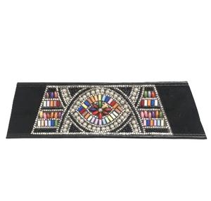 Sandalias de una tira con adornos de diamantes de imitación estilo étnico bohemio, accesorios para calzado, sandalias con diamantes de imitación y perlas - Product Image 5