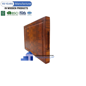Tablas de cortar de madera de teca Natural más vendidas Tabla de cortar de madera de teca para utensilios de cocina al por mayor de Vietnam - Product Image 5