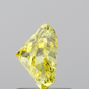 Diamant de laboratoire de forme cœur jaune fantaisie de 1,56 CT VS1, coupe excellente, certifié IGI, diamant HPHT en vrac pour bijoux - Product Image 5