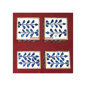 Belle boîte de rangement de bijoux en bois incrusté avec produit de haute qualité et de première classe pour cadeaux et cadeaux pour la décoration de la maison - Product Image 1