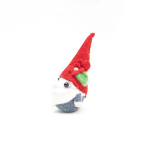 Gnomos navideños de fieltro hechos a mano, adorables figuritas nórdicas escandinavas Tomte Gnome para decoración festiva de vacaciones, la mejor marca Himalaya - Product Image 2