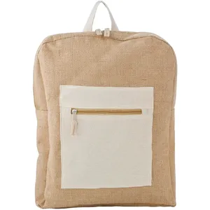 Zaino Edison Personalizzato in Juta e Cotone per Promozioni - Product Image 2