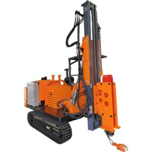 Mesin Pemancang Tiang Hidrolik Tenaga Surya Fotovoltaik TZ536 Crawler Kecil dengan Rotasi 360 Derajat dan Efisiensi Tinggi - Product Image 2