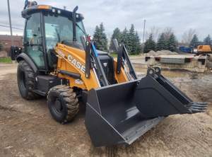 2024 para CASE 580N EP Diesel hidrostático 4x4 retroexcavadora barato Tractor frontal de 4 ruedas con motor central y motor - Product Image 4