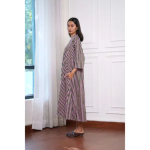 Vestido de Fiesta Vintage de Algodón hasta el Suelo con Tirantes Finos, Tallas Grandes hasta 6XL - Product Image 5