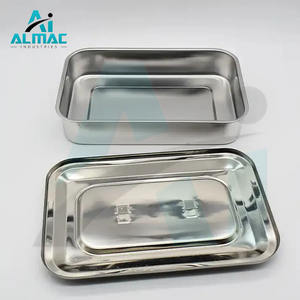 Bandeja de instrumentos quirúrgicos de acero inoxidable 304 directa de fábrica, caja de cesta, desinfección, esterilización, nueva base, instrumentos quirúrgicos - Product Image 3