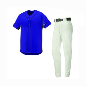 Uniforme de béisbol antiarrugas Venta caliente Transpirable Peso ligero Top Trending Soft Stuff Uniforme de béisbol con nuevos diseños - Product Image 1