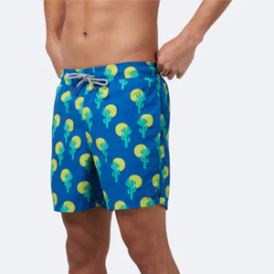 Short de plage d'été pour homme avec cordon de serrage sublimé et respirant pour la natation en couple Service OEM - Product Image 4
