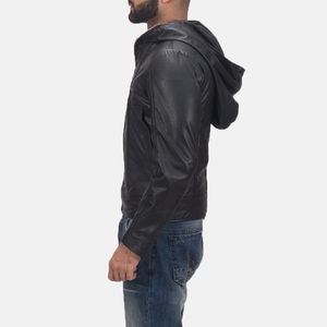 Vestes décontractées imperméables en cuir véritable de qualité supérieure, vêtements d'hiver, élégantes et confortables, vêtements d'extérieur pour hommes, logo avant tendance - Product Image 3