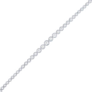 Elegant Moissanite <b>Tennis</b> <b>Necklace</b> Iced Out Hip Hop Jewelry In 925 Silver USA Trendy Chain for <b>Men</b> Women - Product Image 2