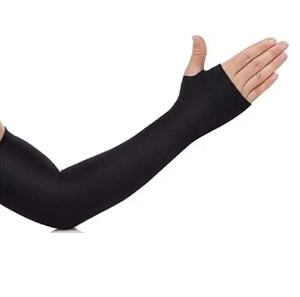 Mangas de brazo de ciclismo unisex Color negro Tamaño Estilo ODM Calidad Premium 2025 Mangas de brazo de Ciclismo de último diseño - Product Image 1