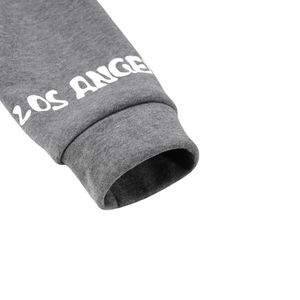 เสื้อฮู้ดผ้าคอตตอน100% สำหรับผู้ชายผ้าฝ้ายระบายอากาศได้ดีโลโก้ออกแบบได้ตามต้องการปรับแต่งขนาดและสีได้ - Product Image 3