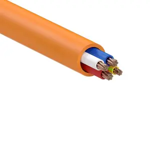 Hochspannungs-orange farbenes 2,5mm x 4-adriges Kabel für Bohrloch pump maschine
