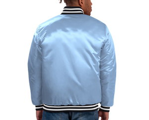 Blouson universitaire en satin pour homme, brodé, respirant, nouveau style tendance, logo personnalisé, vente en gros, haute qualité OEM, collection hiver 2025 - Product Image 4