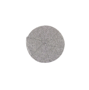 Sous-verre de table de forme ronde décoratif de conception attrayante de couleur argentée en vrac en gros - Product Image 6