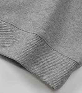 Sweat-shirt à manches longues chaud d'hiver pour hommes meilleure qualité nouveau Style Street-Wear couleur unie couleur unie sweats à capuche teints sweats - Product Image 4