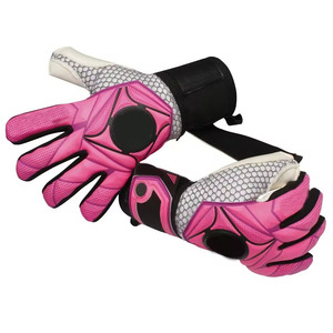 Gants de gardien de but de football professionnel avec la fermeture réglable et le style de conception d'absorption des chocs - Product Image 2