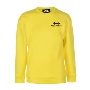 Sweat-shirt unisexe en molleton de coton pour hommes et femmes, pull à col rond décontracté pour l'hiver, pull sans capuche avec impression de logo personnalisé - Product Image 5