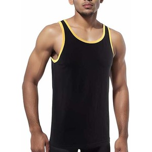Nouveau High Street Style grande taille vêtements pour hommes débardeurs Muscle Fit léger vêtements d'entraînement Gym coton respirant débardeurs - Product Image 2