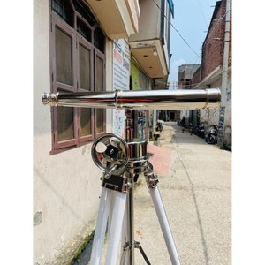 Chất Lượng Hàng Đầu Rắn Brass Ống Nhòm Với Đứng Hàng Hải Kính Thiên Văn Hải Quân Quà Tặng Quan Sát Spyglass - Product Image 4
