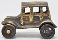 Modèle de voiture en aluminium de style antique vintage, pièce maîtresse, décoration de maison, article cadeau de collection, voiture ornée